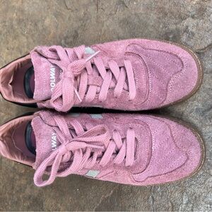 Coolway Pink Suede Sneakers
